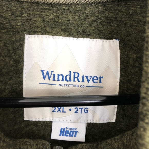 NWT WindRiver Men's T-Max Heat Quarter Zip Sweatshirt Sz 2XL - Picture 15 of 15